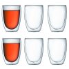 Набір склянок з подвійними стінками Bodum Pavina 350 мл 6 шт (4559-10-12)