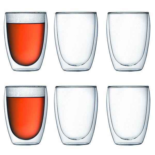 Набір склянок з подвійними стінками Bodum Pavina 350 мл 6 шт (4559-10-12)