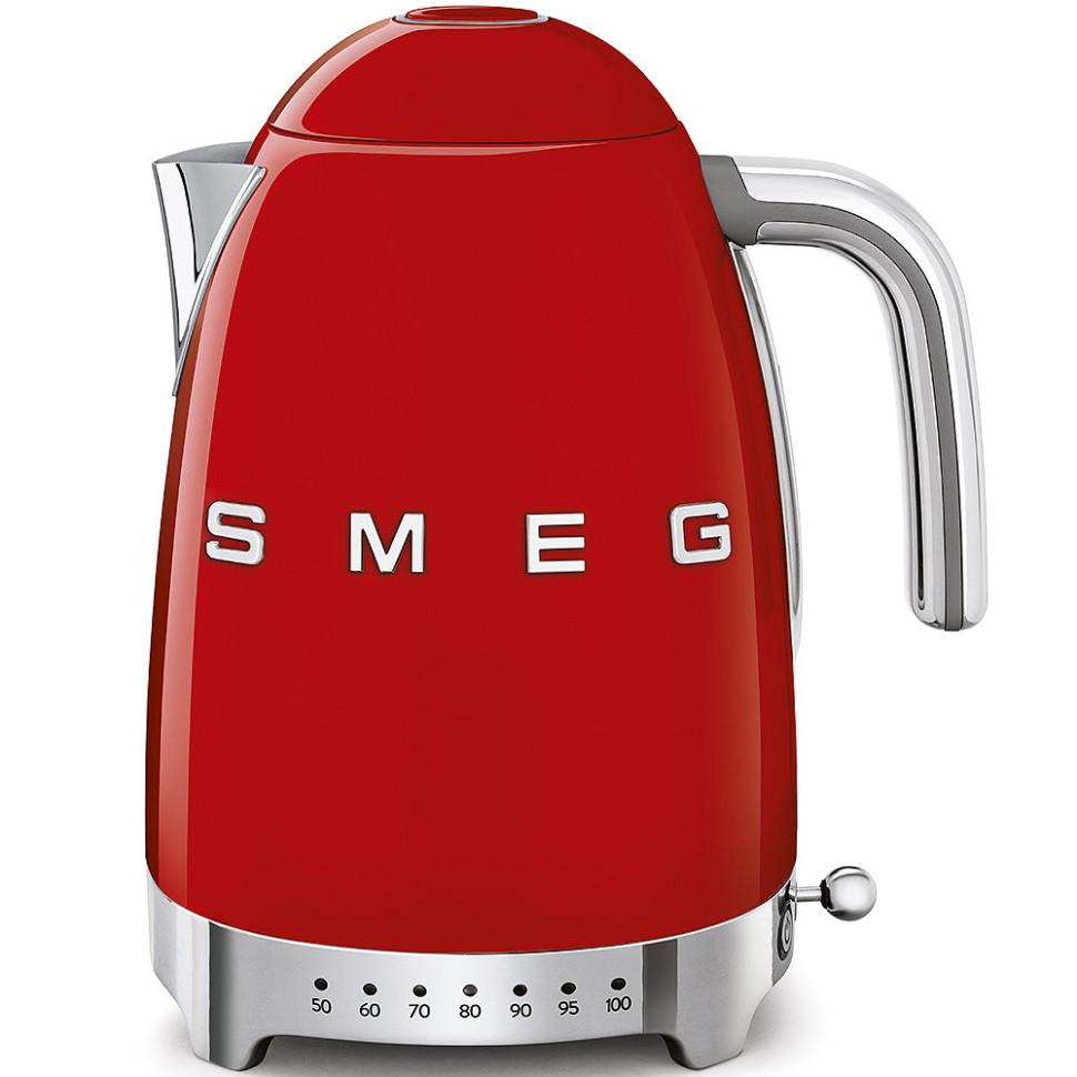 Чайник Smeg Стиль 50-х KLF04RDEU червоний