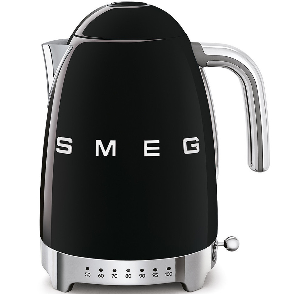 Чайник Smeg Стиль 50-х KLF04BLEU чорний