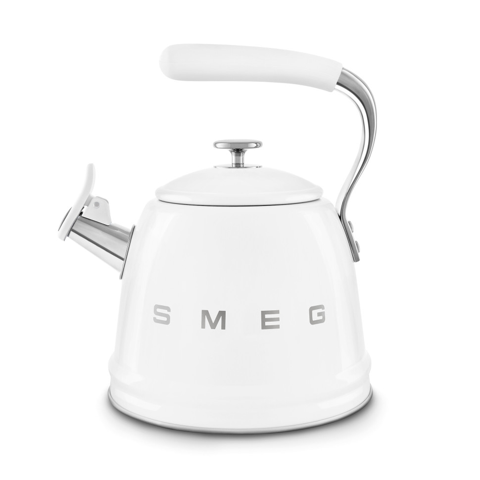 Чайник зі свистком Smeg WKF01WH білий